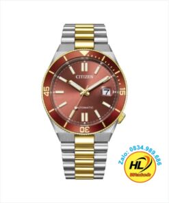 Đồng Hồ Citizen Tsuyosa Automatic mặt đỏ đô NJ0234-58X