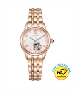Đồng Hồ Nữ Citizen Automatic Open Heart PR1045-50W